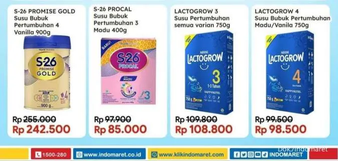 Promo Indomaret Susu Sehat Periode 2-15 Februari 2022