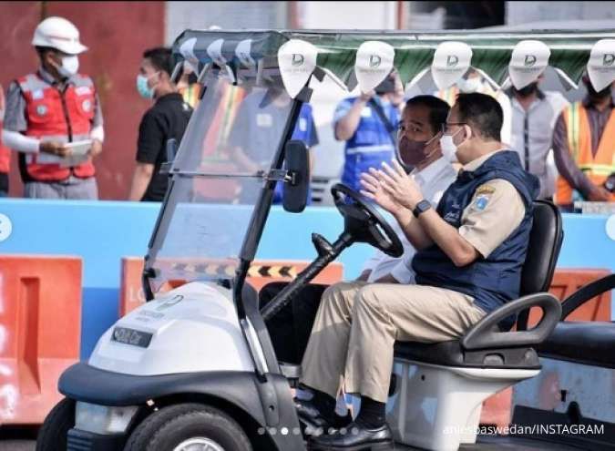 Anies Baswedan: Terima Kasih Presiden Jokowi Sudah Hadir di Sirkuit Formula-E 