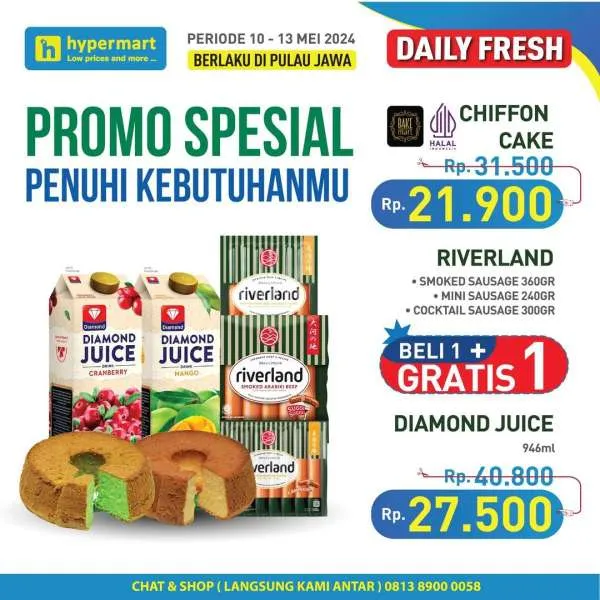 Promo JSM Hypermart Hyper Diskon Weekend Periode 10-13 Mei 2024