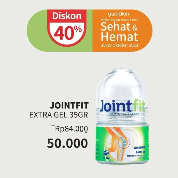 Promo Guardian Sehat & Hemat Hanya 4 Hari Periode 26-29 Oktober 2023