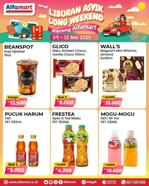 Promo Alfamart Long Weekend Periode 9-12 Mei 2025