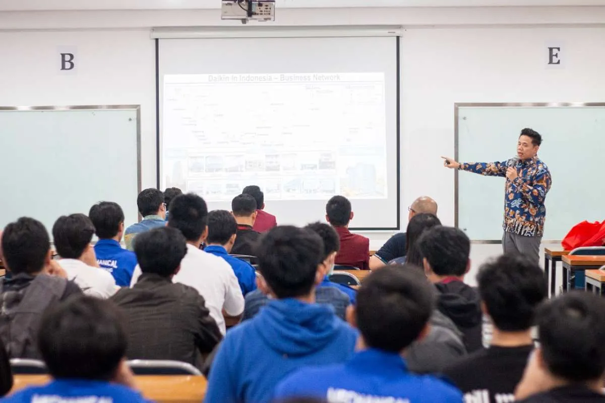 Kunjungi Universitas Tarumanegara, DAIKIN Kenalkan Inovasi &Karir Industri Tata Udara