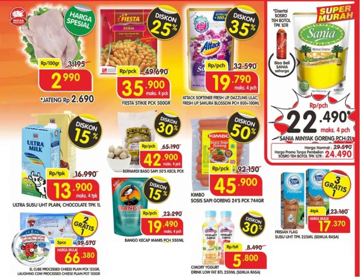 Promo Superindo hari ini 4 November 2020, diskonan tengah pekan!