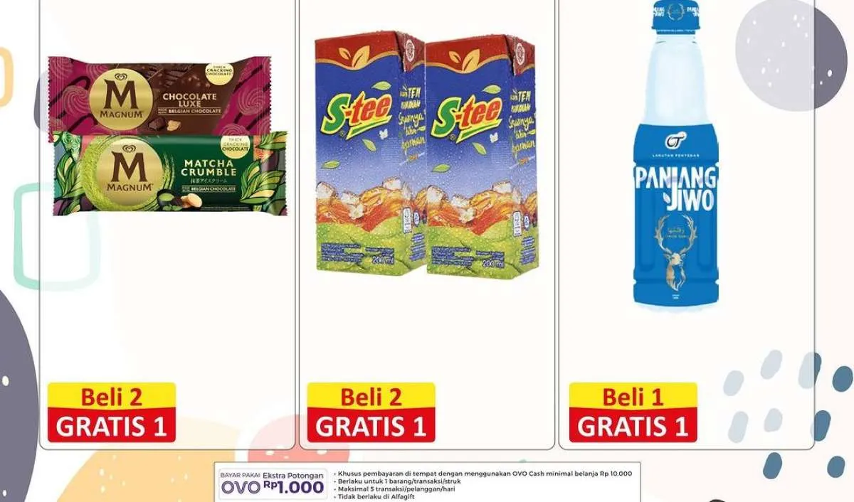 Promo Alfamart Paling Murah dan Serba Gratis Terbaru, Es Krim Magnum Beli 2 Gratis 1