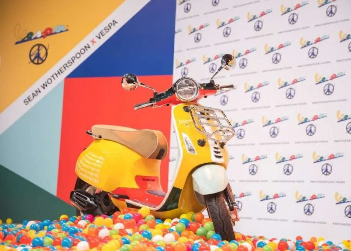 Vespa Primavera Sean Wotherspoon edisi terbatas telah dirilis. Apa saja keunikannya?