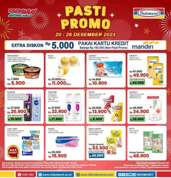 Promo JSM Indomaret Periode 22-24 Desember 2023