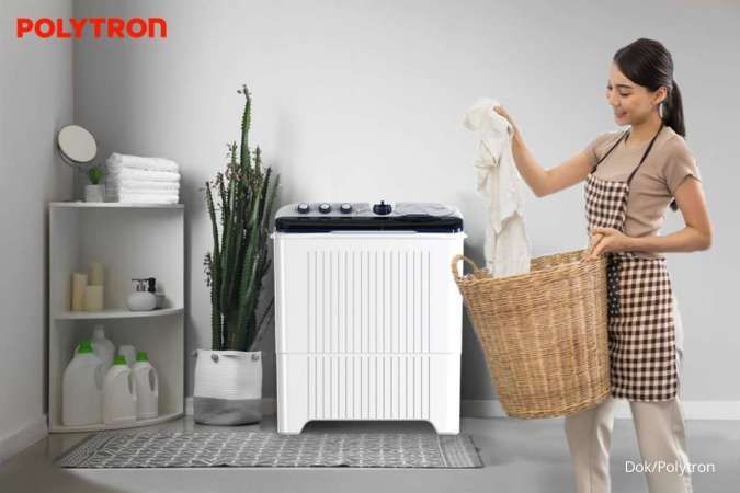 Polytron Luncurkan Produk Mesin Cuci Primadona Giant