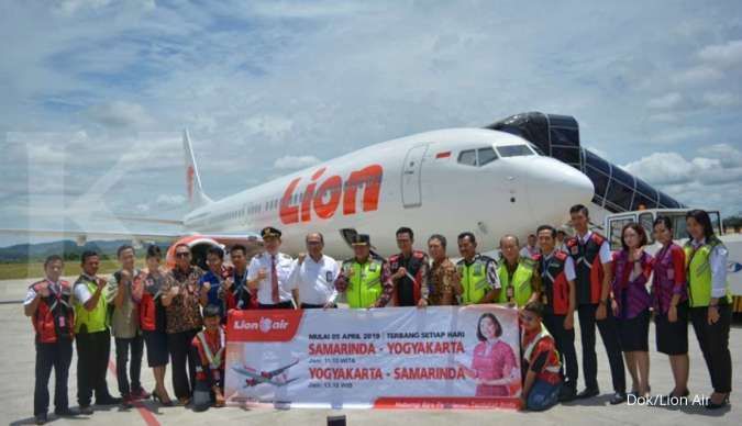 Lion Air resmikan rute Samarinda-Yogyakarta 