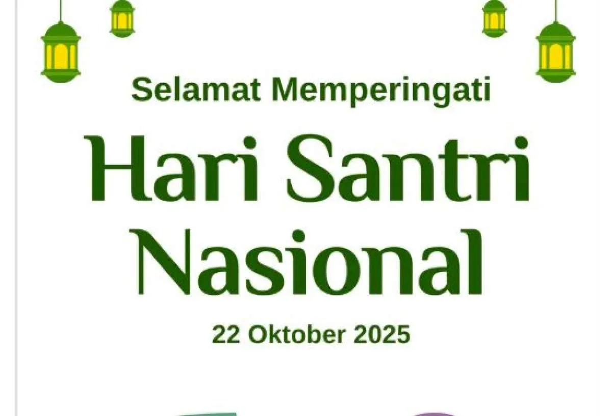 Ini 20 Link Poster Hari Santri Nasional 2025 yang Penuh Warna