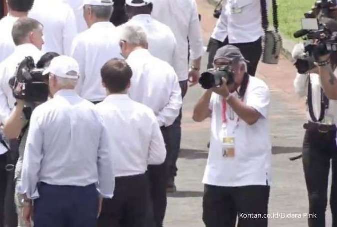 Menteri PUPR Basuki Hadimuljono Dadakan Jadi Fotrografer G20