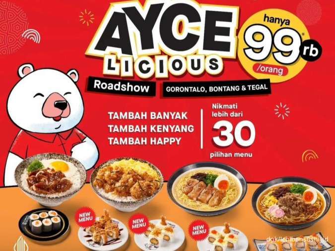 Promo Ichiban Sushi AYCE Hari Ini 23 September 2024, Ada 30+ Menu Serba Rp 99.000