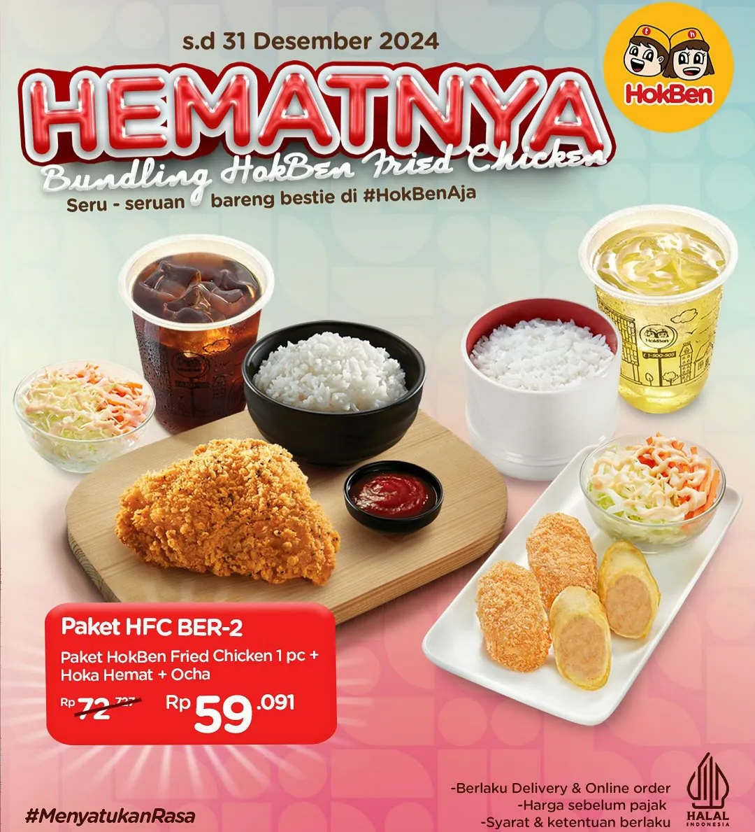 Promo Hokben Hematnya Fried Chicken