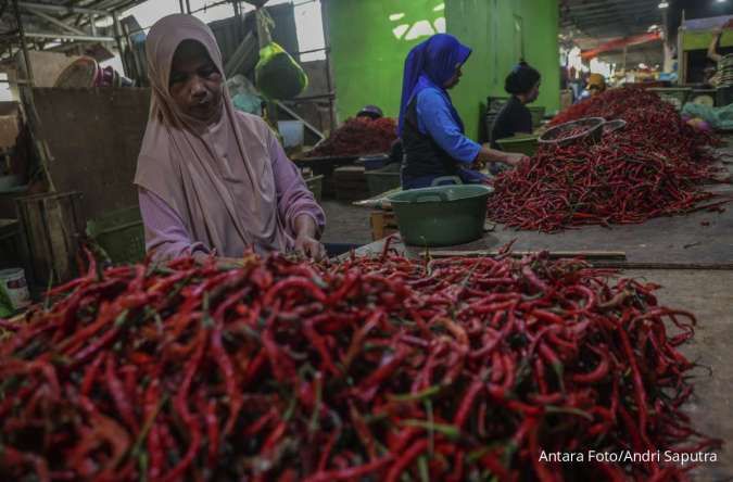 Inflasi Melandai, Harga Cabai Masih Membayangi