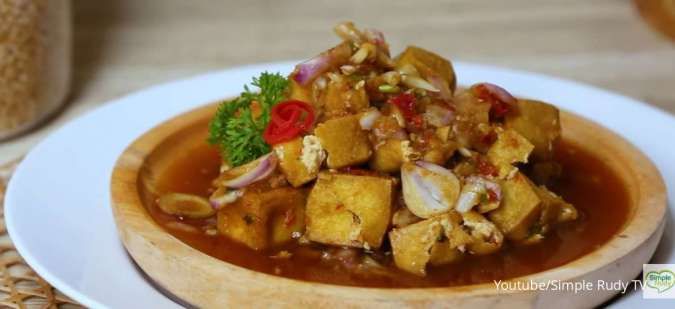 Resep Tahu Cobek Bumbu Marinasi, Cocok Dibawa Piknik Saat Weekend