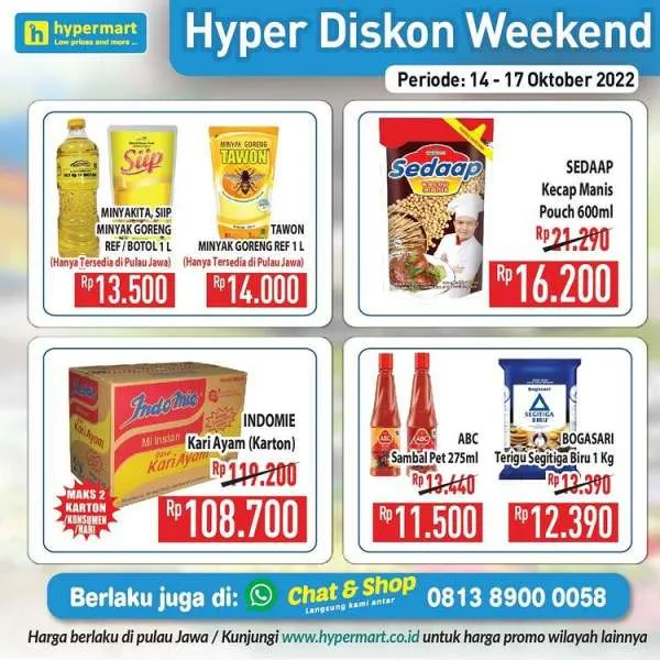 Promo JSM Hypermart Mulai 14-17 Oktober 2022