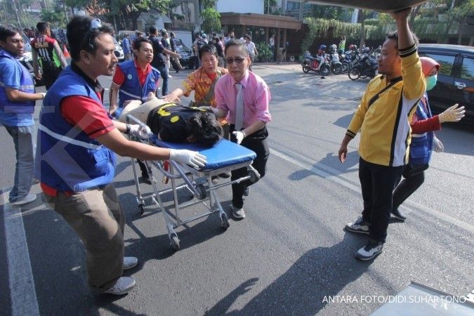 Delapan korban tewas dan 38 luka-luka akibat aksi bom gereja di Surabaya