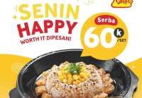 Promo Pepper Lunch Senin Happy, Chicken Pepper Rice/Beef + Lemon Tea Serba Rp 60.000