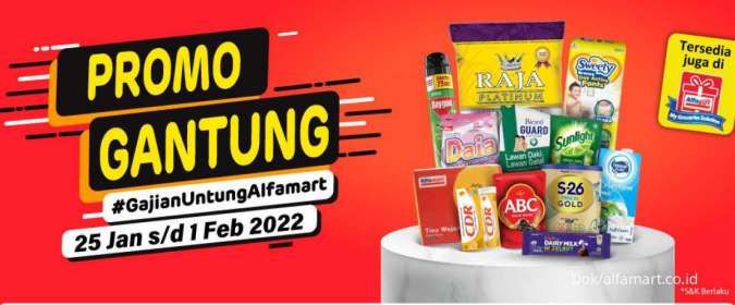 Promo JSM Alfamart 28 Januari 2022, Belanja Lebih Hemat di Promo Gantung Terbaru