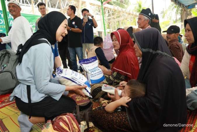 Danone Gandeng Muhammadiyah hingga PMI Salurkan Bantuan Pasca Bencana ke Sumatra