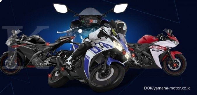 Yamaha Indonesia kirim ribuan motor R25 ke Jepang
