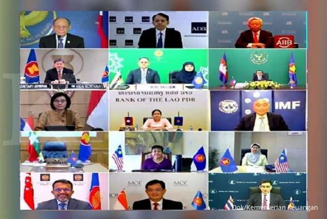 Para Menteri Keuangan dan Gubernur Bank Sentral ASEAN Bertemu dan Perkuat Kerja Sama Pemulihan Ekonomi