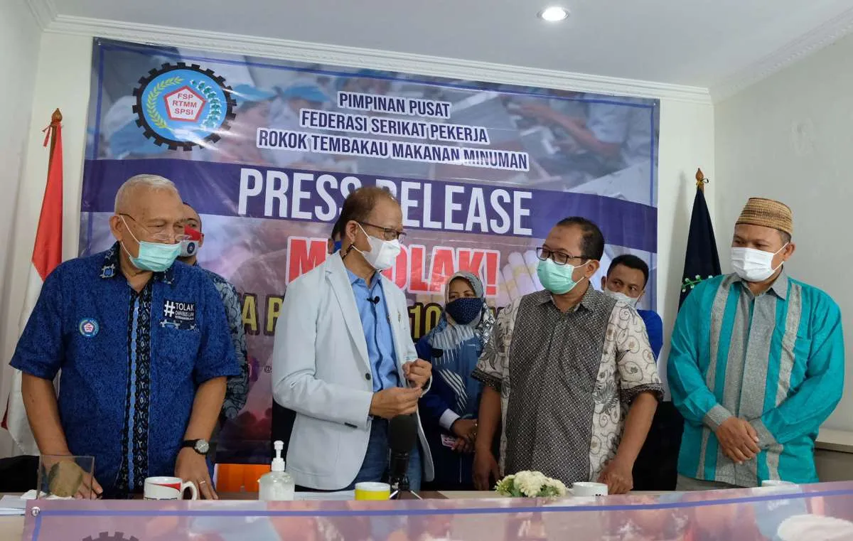 FSP RTMM SPSI Terus Tekankan Aspirasi Soal Pasal Tembakau di RUU Kesehatan