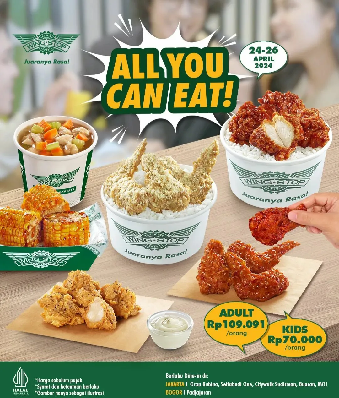 Wingstop all you can eat ayce
