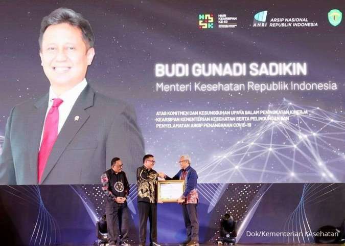 Kementerian Kesehatan Terima 5 Penghargaan Kearsipan