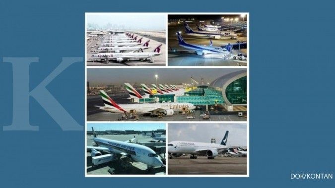 5 Maskapai penerbangan terbaik di dunia 