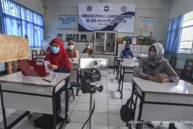 Catat hari ini uji coba pembukaan sekolah tatap muka DKI Jakarta, ini tata caranya