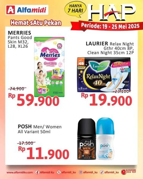Promo Alfamidi Hemat Satu Pekan Periode 19-25 Mei 2025