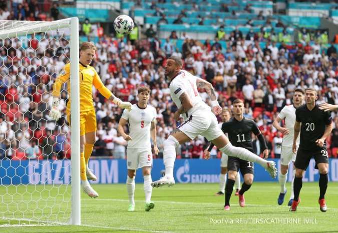 Hasil Euro 2020 laga Inggris vs Jerman di babak 16 besar