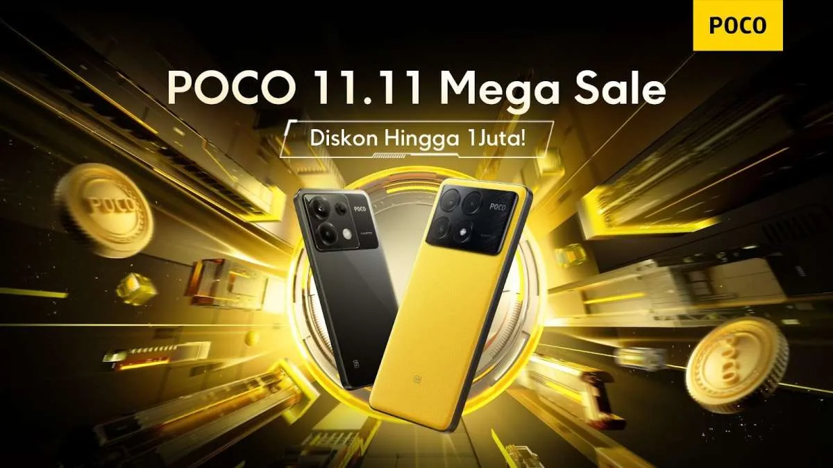 POCO Kasih Harga Istimewa untuk Hape Unggulan di Promo 11.11, Hemat Hingga Rp 1 Juta