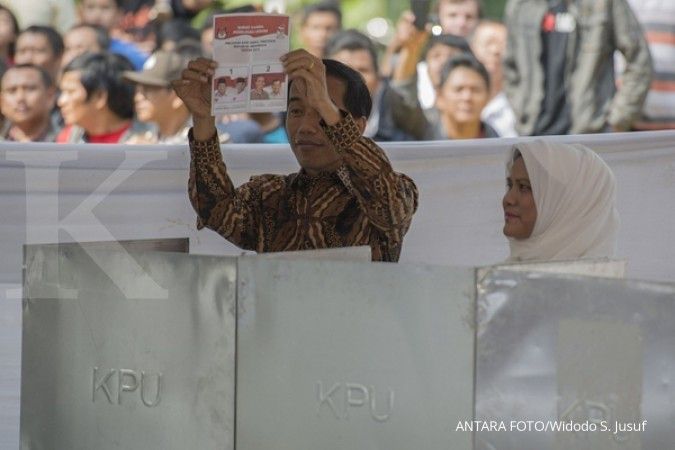Hasil akhir LSI unggulkan Jokowi-JK dengan 53,37%