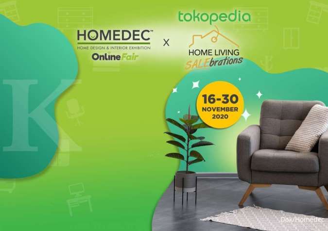 Homedec X Tokopedia - Pameran Interior Rumah Kini Hadir Secara Virtual