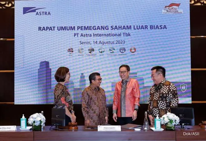 Astra International (ASII) Shareholder Crossing Transaction IDR 1.6 Trillion