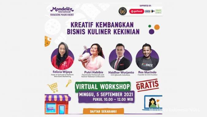 Mondelez Gelar Workshop UMKM Kuliner Kekinian, Gratis!