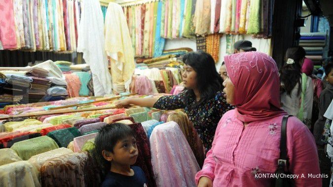 Tax Amnesty hampiri Pasar Tanah Abang