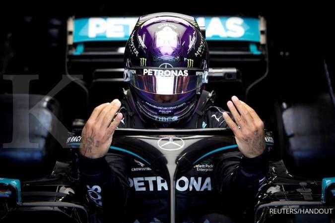 Lewis Hamilton jawara di GP Emilia Romagna, Mercedes kunci gelar juara konstruktor F1