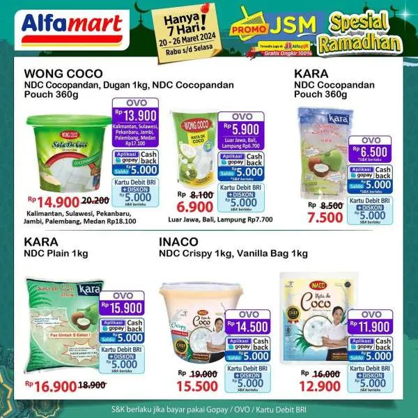 Promo JSM Alfamart Hanya 7 Hari Periode 20-26 Maret 2024