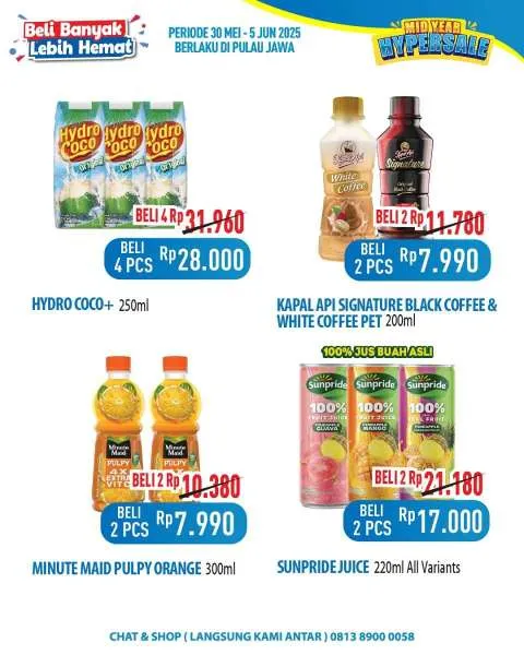 Promo Hypermart Beli Banyak Lebih Hemat Periode 30 Mei-5 Juni 2025