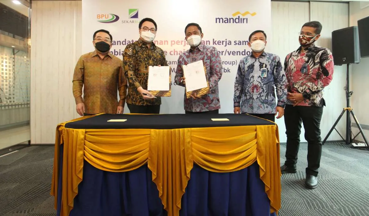 Bank Mandiri bidik fasilitas kredit ke UMKM vendor Sekar Bumi Group