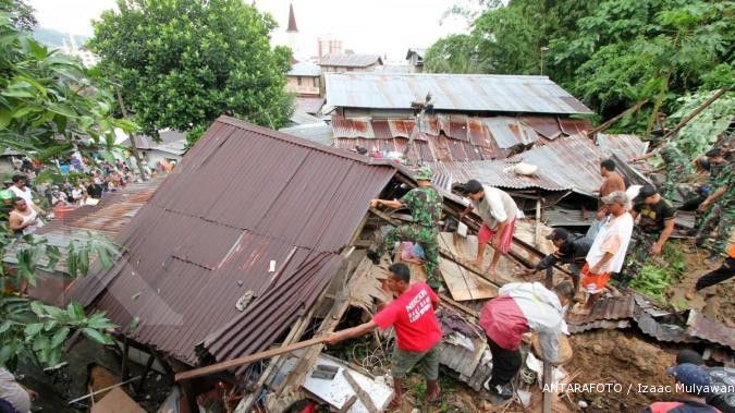 Satu tewas akibat tanah longsor di Ambon