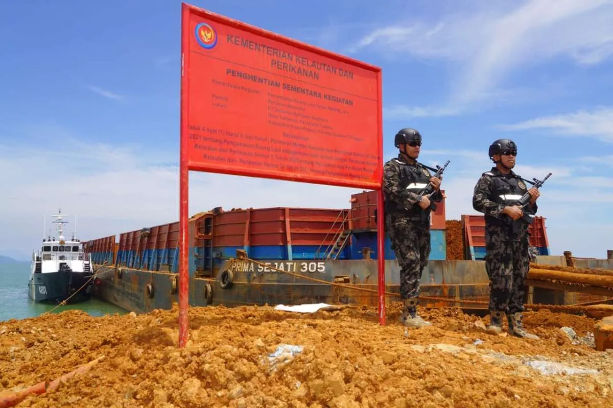 Tak Kantongi Izin, KKP Hentikan Aktivitas Tiga Perusahaan di Sulawesi Tenggara