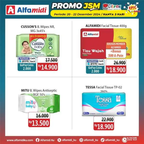 Promo JSM Alfamidi Periode 20-22 Desember 2024
