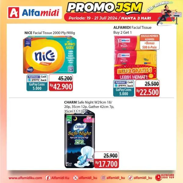 Promo JSM Alfamidi Periode 19-21 Juli 2024