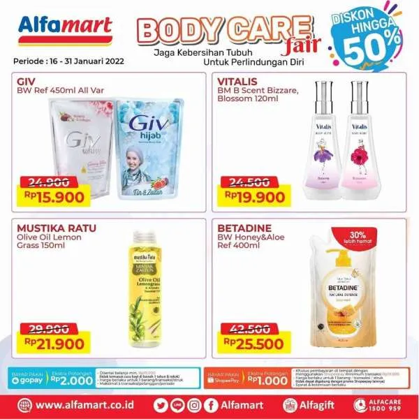 Promo Alfamart 16-31 Januari 2022
