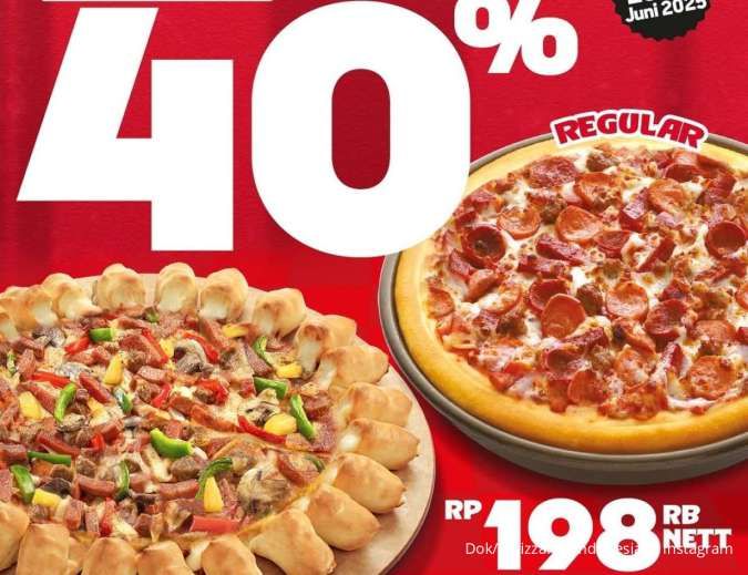Promo Pizza Hut Payday dengan BCA Berakhir 27 Juni 2025, 2 Pizza Lezat Harga Spesial
