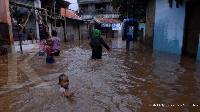 Bekasi masih terendam banjir