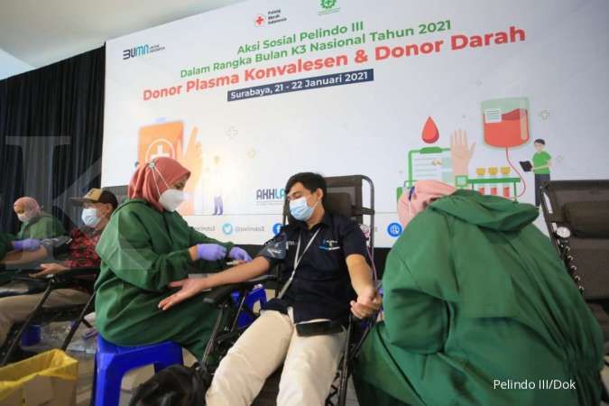 Pelindo III ajak masyarakat penyintas Covid-19 donor plasma konvalesen